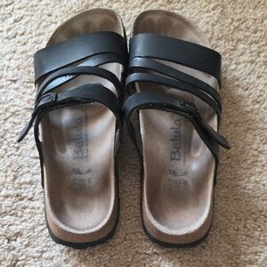 Bellini Black Strappy Women's Sandals